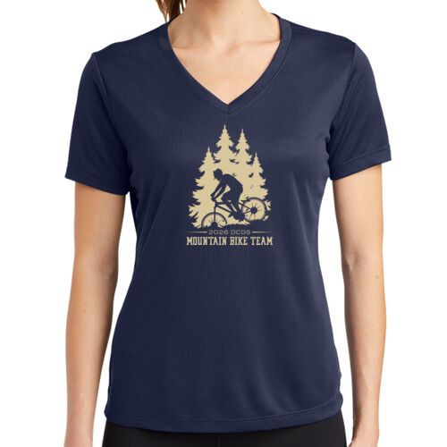 Women's PosiCharge® RacerMesh® V-Neck Tee Thumbnail