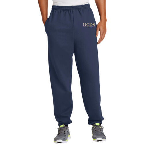 Unisex Essential Fleece Sweatpants with Pockets Thumbnail