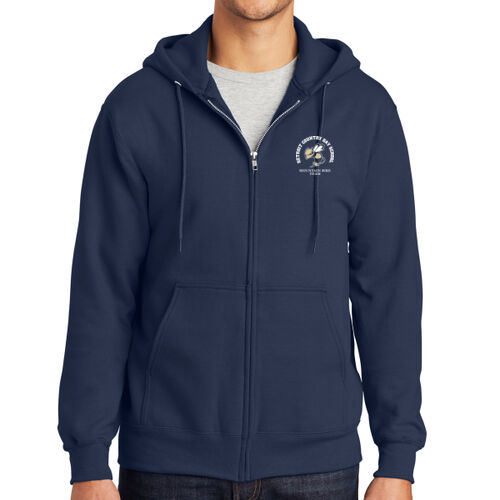 Unisex Essential Fleece Full Zip Hoodie Thumbnail